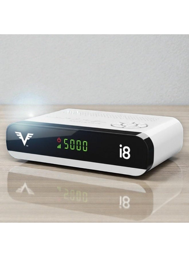 ليفل جهاز استقبال فضائي ليفل I8 بدقة Full HD 1080p مع واي فاي داخلي ومنفذ LAN وذاكرة 2 جيجابايت ودعم USB وتقنية H.265 - Image 3