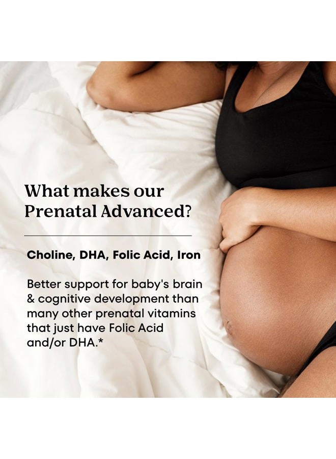 ONE A DAY فيتامينات متعددة متقدمة للنساء الحوامل مع دعم الدماغ 120 عبوة إجمالية قد تختلف - Image 4