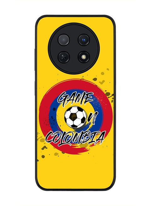 Rugged Black edge case for Huawei Nova Y91 4G  Huawei Enjoy 60X, Slim fit Soft Case Flexible Rubber Edges Anti Drop TPU Gel Thin Cover -  Game on Colombia