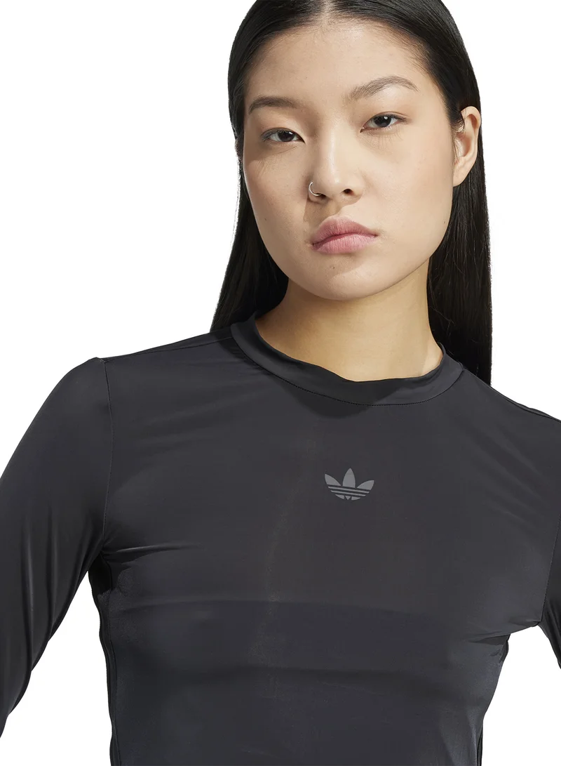 adidas Originals Adicolor Sheer 3 Stripe T-Shirt