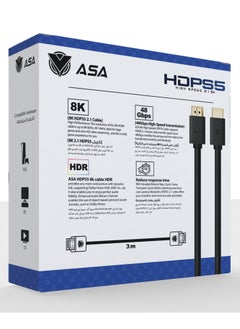 ASA Ultra High Speed HDMI Cable 2.1 8K, 3m  - Image 5