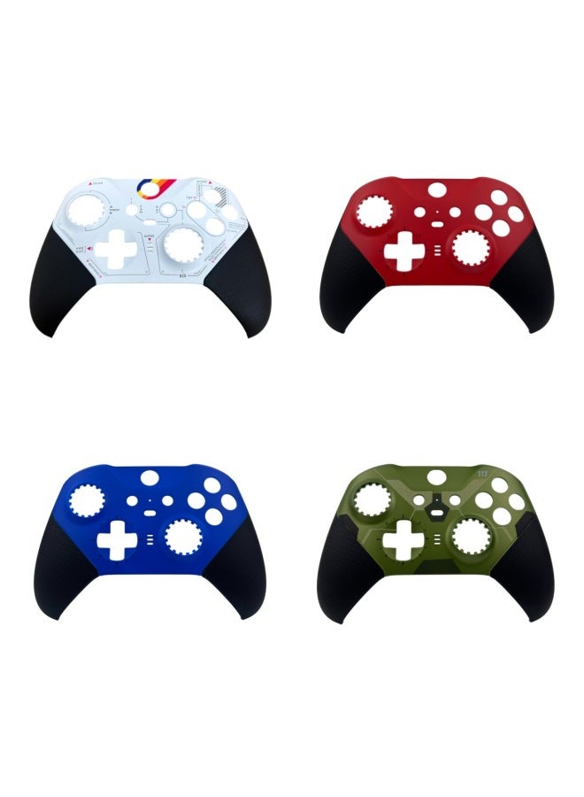 Loquat Xbox One Elite2 Elite Second Generation Handle Shell Handle Accessories Replacement Surface Cover Rear Cover Starry Sky Shell-Product Color:Red Front Cover + Back Cover  - Image 2