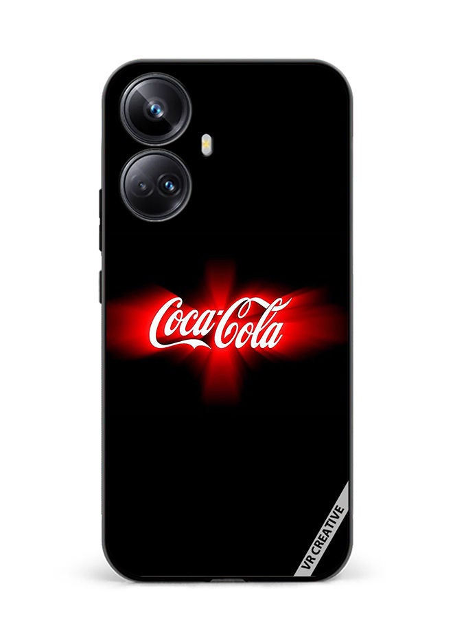 VR CREATIVE غطاء حماية لهاتف ريلمي 10 برو بلس بتصميم كوكاكولا متعدد الألوان - Image 1