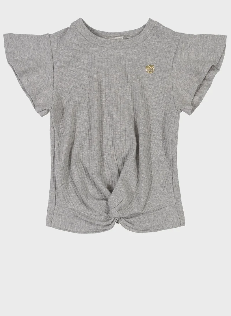 Quimby Youth Ribbed Top