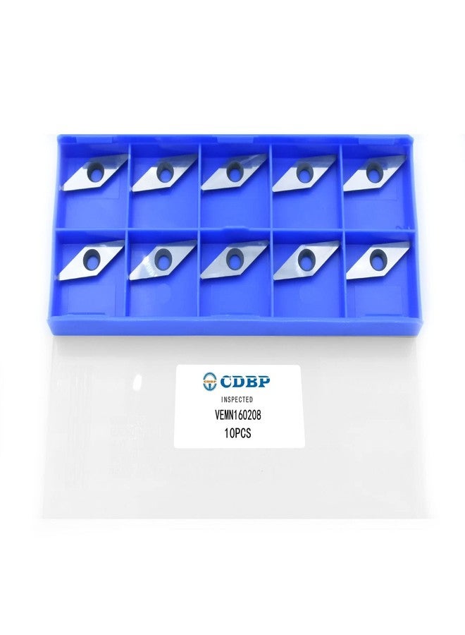 CDBP Diamond Carbide Insert Replacement Cutter for Woodturning, 10 X 28- Dia4.3mm with Round Point Indexable Carbide Cutter fits for DIY Woodworking Wood Turning Hollower Tools, Ci4, 10pcs - Image 1