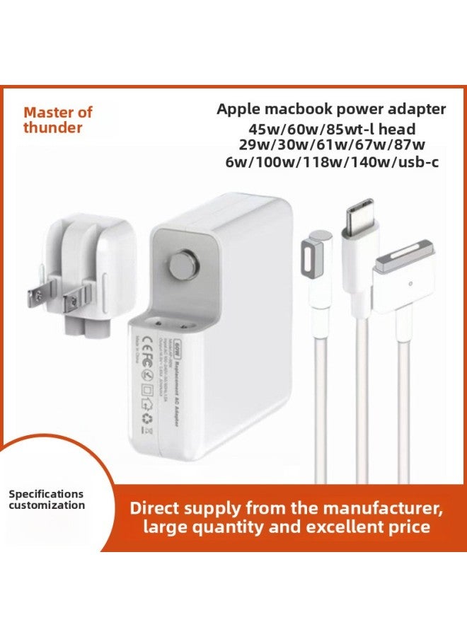 Applicable MacBook/Apple Notes-Color:European Standard-Specifications:67W USB-C Without Wire