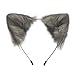 SMILETERNITY Handmade Fox Wolf Cat Ears Headwear Costume Accessories for Halloween Christmas Party Gray - Image 3