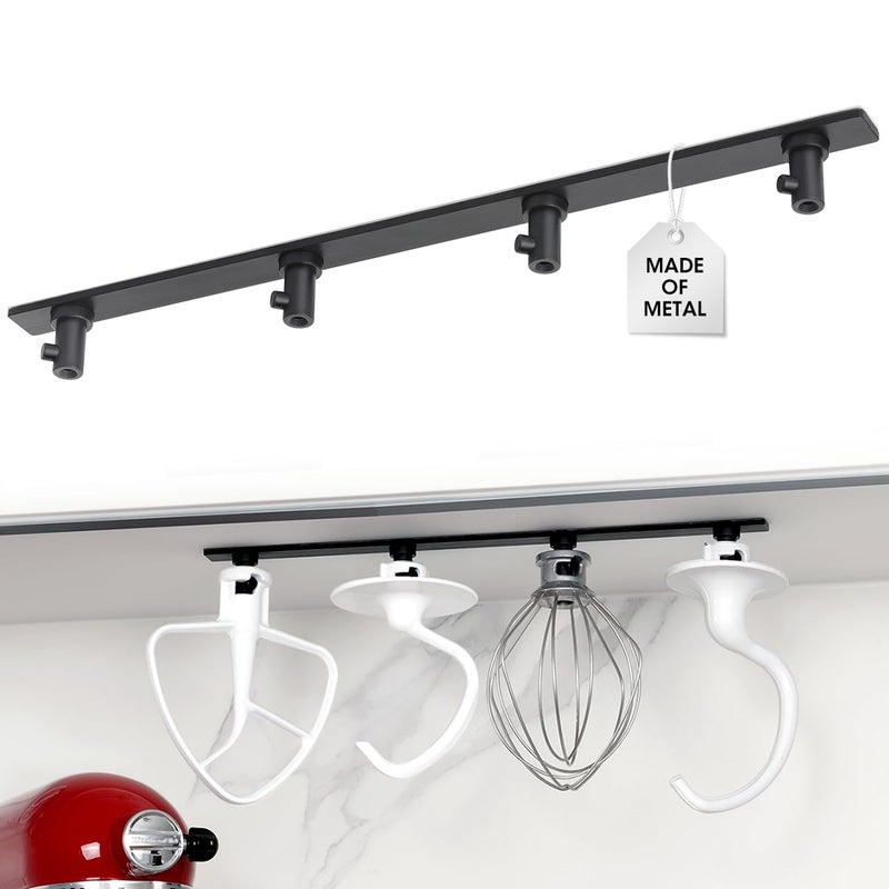 Aieve Metal Stand Mixer Attachment Holder Compatible with Kitchenaid Mixer Accessories for Storage Organize Your Kitchen Aid attachments