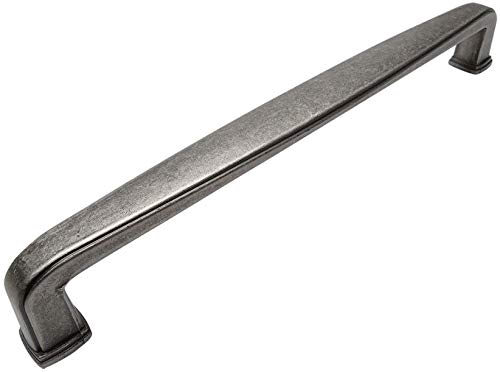 Cosmas 15 Pack 4392-160WN Weathered Nickel Modern Cabinet Hardware Handle Pull - 6-5/16" Inch (160mm) Hole Centers - Image 2