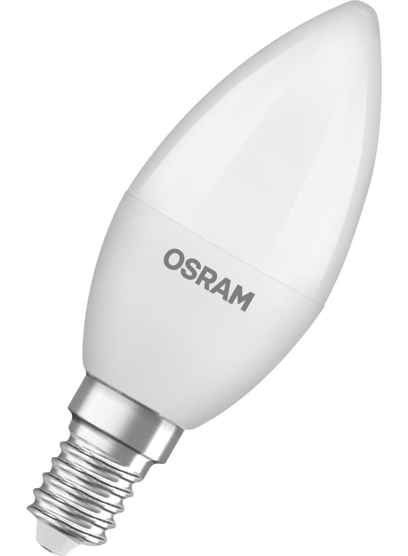 Osram LED Lamp CLASS B40 4.7W 827 230V Frosted E14 Screw Dimmable - Pack of 10 - Image 5
