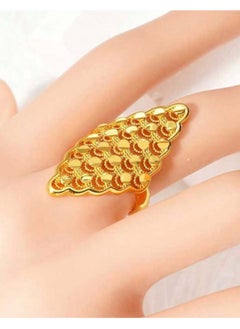 GOLDMAX 21k Gold Plated Ring For Women One Size  - Image 5