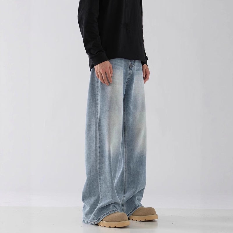 Unisex Casual Daily Denim Jeans - Image 3