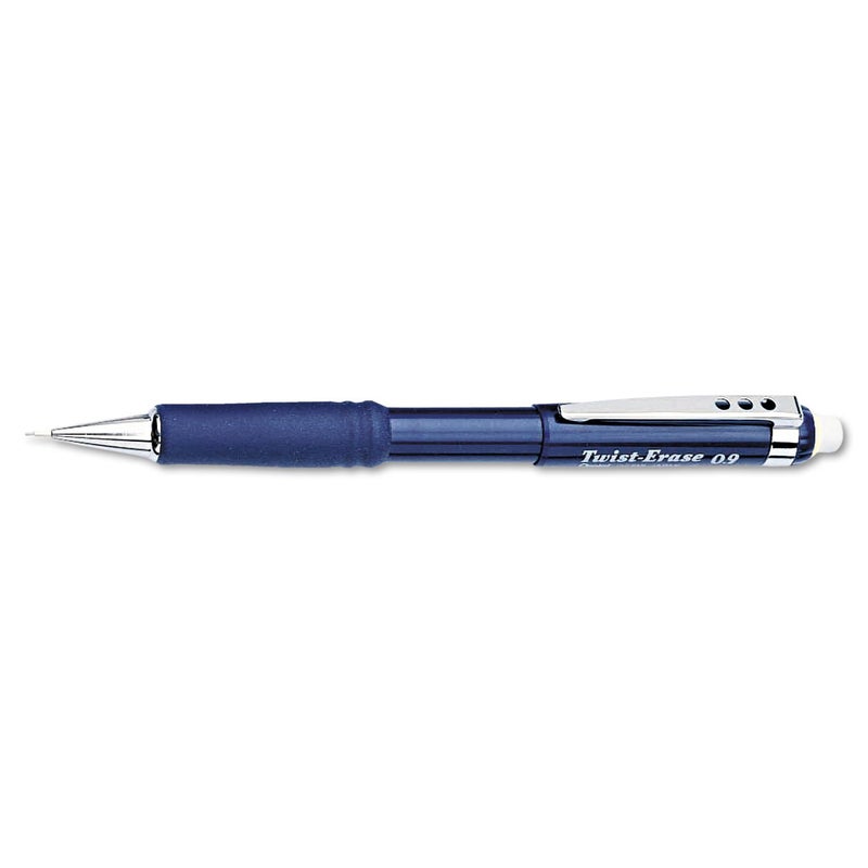 Pentel QE519C Twist-Erase III Mechanical Pencil, 0.9 mm, Blue Barrel - Image 5