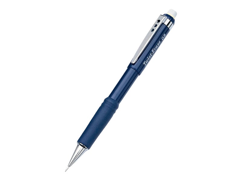 Pentel QE519C Twist-Erase III Mechanical Pencil, 0.9 mm, Blue Barrel - Image 2