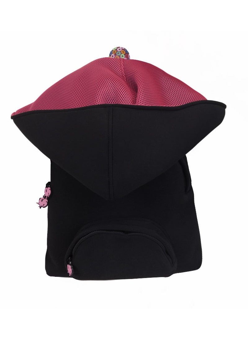 Morikukko Morikukko Black Basic Fuchsia Large  - Image 1