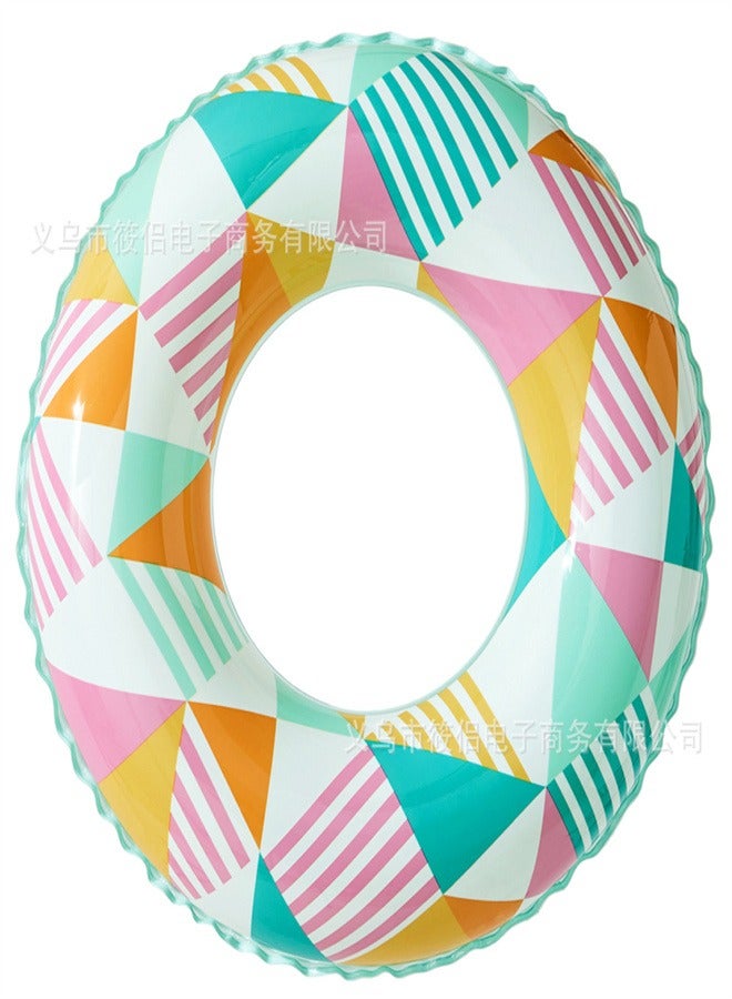 Loquat Children's  Striped Swimming Ring Multicolour L  - Image 2