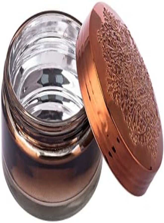 Akdc Glass Jar Copper 9Cm X 9Cm X 6Cm Gold - Image 4