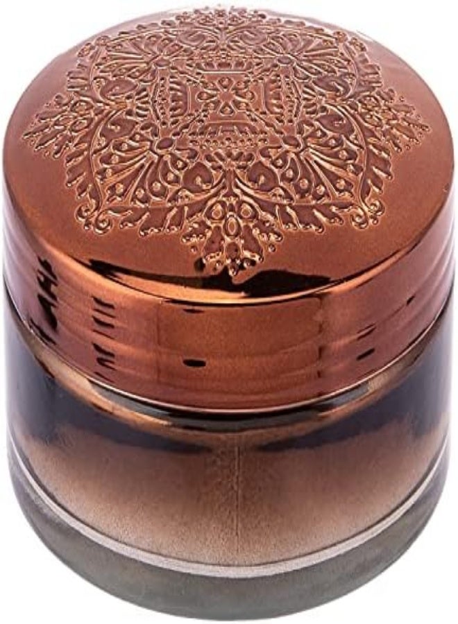 Akdc Glass Jar Copper 9Cm X 9Cm X 6Cm Gold - Image 2