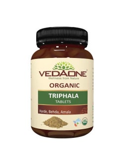 Organic Triphala Tablets USDA Certified Tablets for Detoxification Boost Immunity Improves Liver Function and Improve Digestion System 60 Tablets