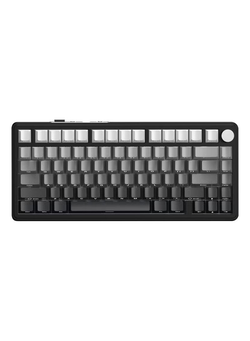 Attack Shark X85 Tri-mode Gasket 75% Mechanical Keyboard with CNC Knob, 5-Layer Padding, Hot Swappable, RGB Backlight - Image 1