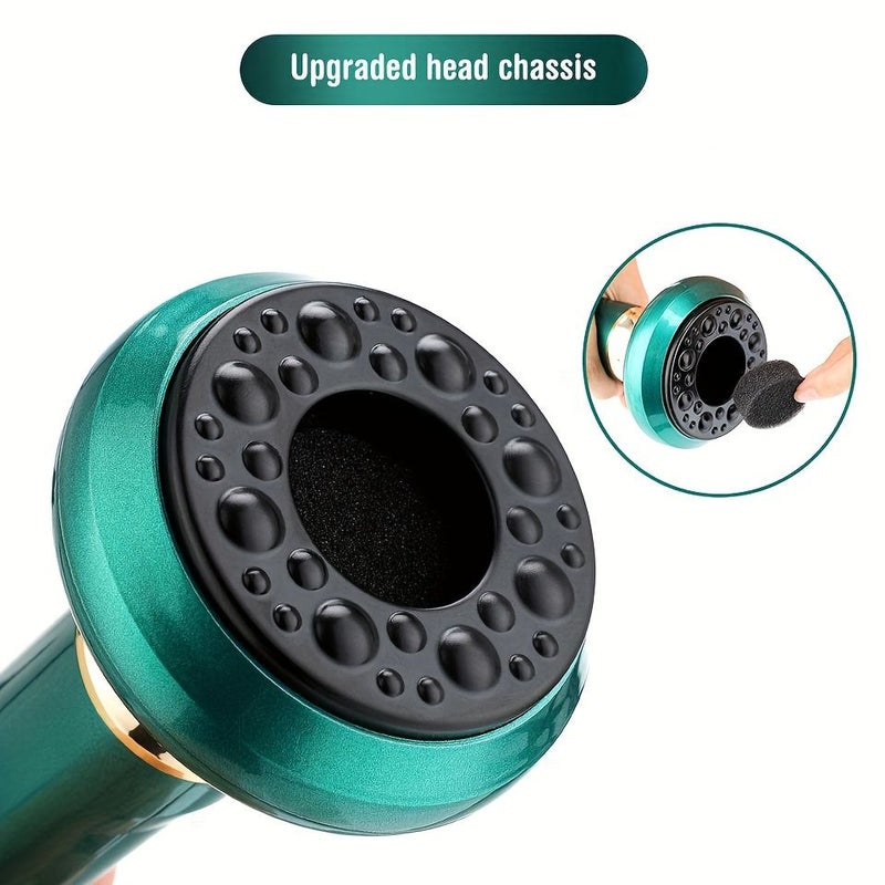 Electric Cupping Therapy Scraping Massage Instrument 3 In 1 Adjustable 12 Levels Black - Image 4