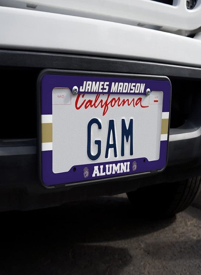GRAPHICS & MORE James Madison University Alumn License Plate Tag Frame - Image 2