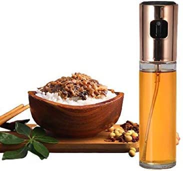 WEZOSHINET Oil Sprayer DispenserOlive Oil Sprayer Spray Bottle for Oil Versatile Glass Spray Olive Oil Bottle for CookingVinegar Bottle Glass oil spray bottle - Image 2
