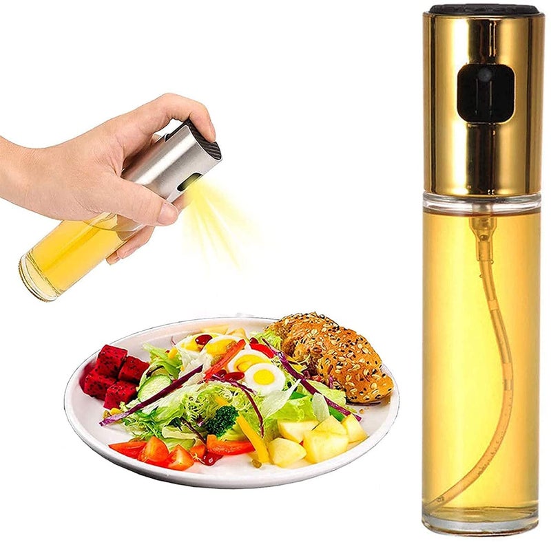 WEZOSHINET Oil Sprayer DispenserOlive Oil Sprayer Spray Bottle for Oil Versatile Glass Spray Olive Oil Bottle for CookingVinegar Bottle Glass oil spray bottle - Image 3