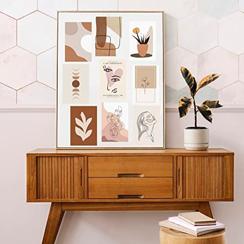 Twinster Vinyl Aesthetic Wall Stickers Collage Kit, Set of 60 Poster for Room Decoration,Home Décor Items, Self-Adhesive Wall Stickers Size: 4.0X6.0 Inches - Image 3