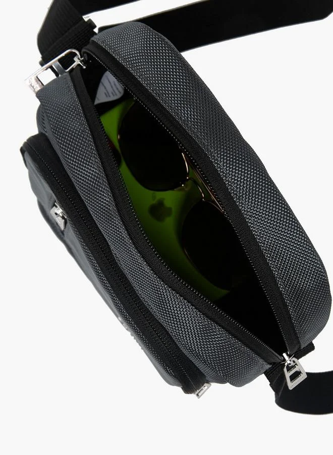 DUCHINI Grey Men Adjustable Strap Crossbody Bag for Men | Best Price UAE