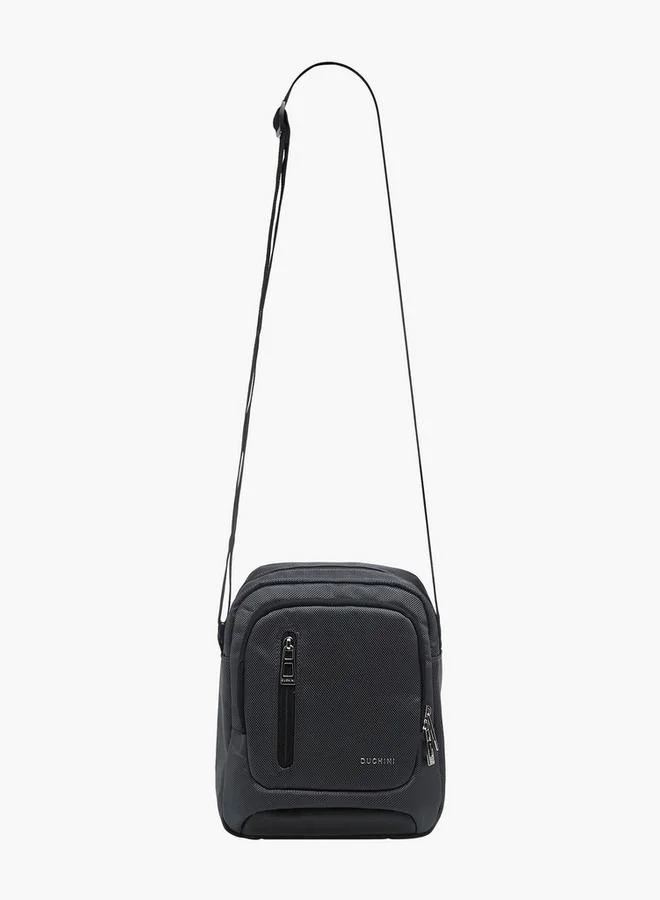 DUCHINI Men Adjustable Strap Crossbody Bag