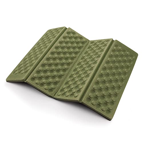 AceCamp Sitting Pad for Backpacking, Sit Upon Pads Camping Hiking,Outdoor Foam Folding Mat, Small Seat Cushion, Compfort, Portable and Lightweight Green - Image 1