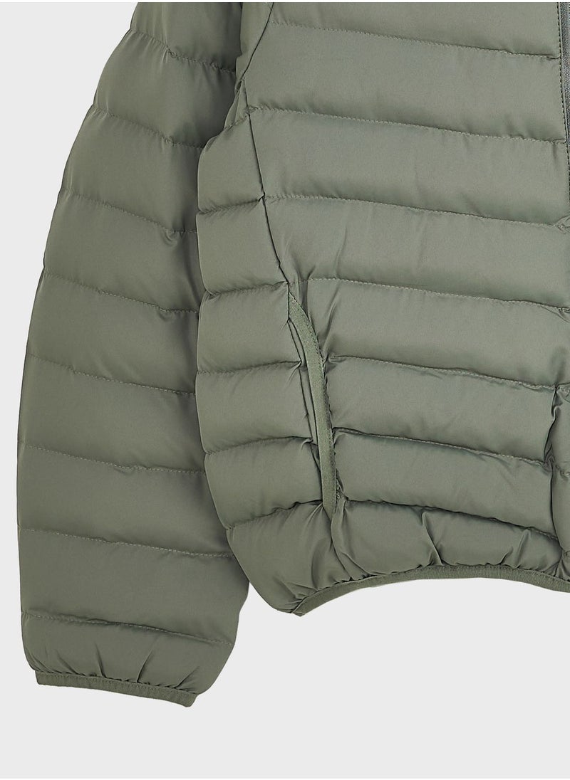 Ruby Tuesday - Girls Padded Hooded Jacket - Image 1