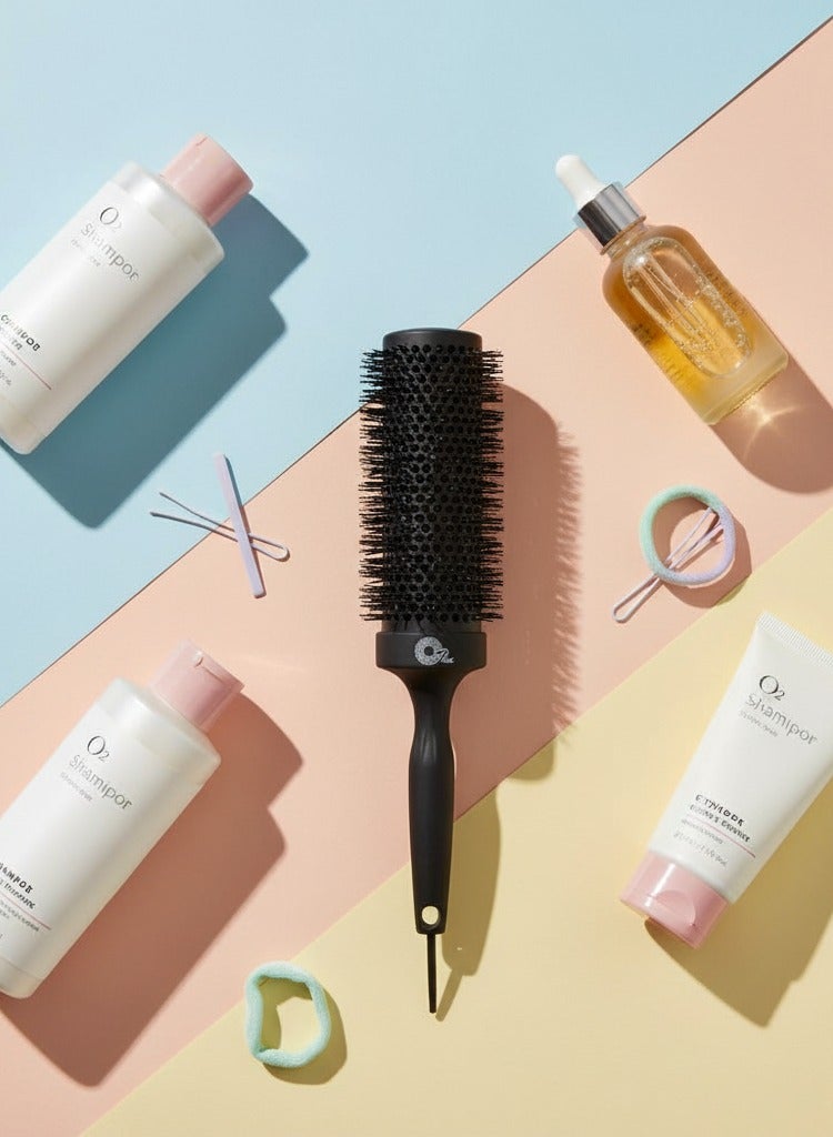 أوبلس فرشاة شعر أوبلوس بتقنية النانو والسيراميك - موديل 917-43 لجميع أنواع الشعر - Image 3