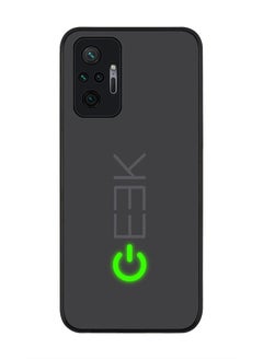 Rugged Black edge case for Redmi Note 10 Pro 4G Slim fit Soft Case Flexible Rubber Edges Anti Drop TPU Gel Thin Cover - Geek ON