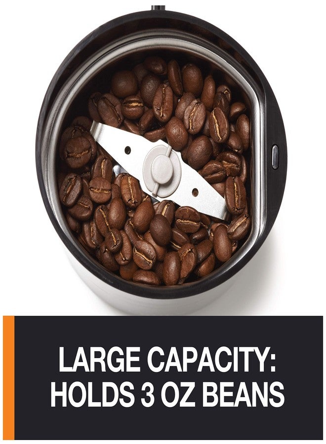 KRUPS Coffee Mill and Spice Grinder 12 Cup Easy to Use, One Touch Operation 200 Watts Coffee, Spices, Dry Herbs, Nuts Black - Image 3