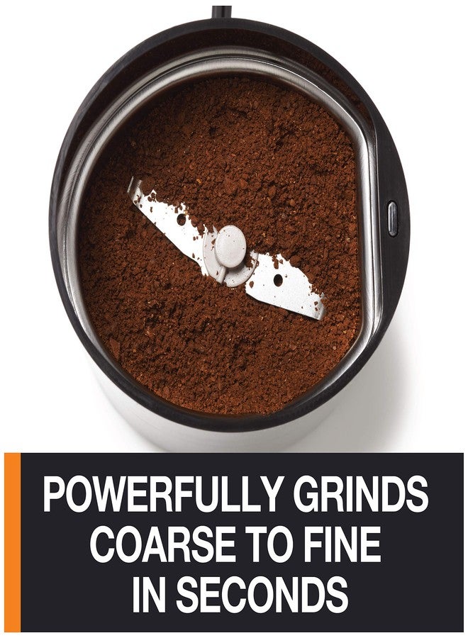 KRUPS Coffee Mill and Spice Grinder 12 Cup Easy to Use, One Touch Operation 200 Watts Coffee, Spices, Dry Herbs, Nuts Black - Image 4