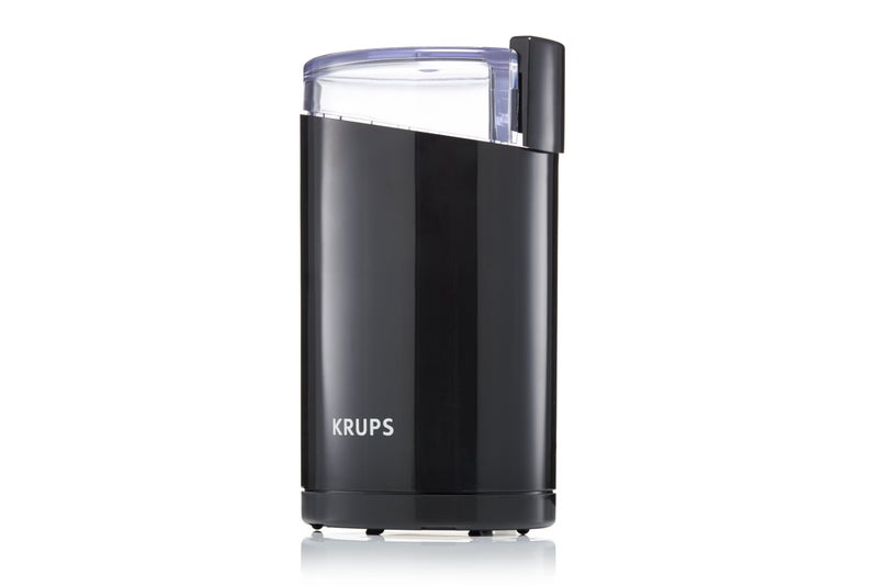 KRUPS Coffee Mill and Spice Grinder 12 Cup Easy to Use, One Touch Operation 200 Watts Coffee, Spices, Dry Herbs, Nuts Black - Image 1