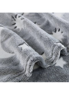 FASHION HOME Kids Glow in The Dark Blanket Soft Throw All Seasons for Couch Sofa Bed 150 x 120cm  - Image 4
