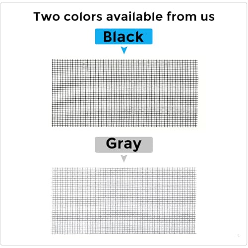Secopad Black Window Screen Repair Kit, 4 in X 30 FT (360IN) Screen Repair Tape for Windows or Doors, Strong Adhesive Fiberglass Mesh Patch Tape - Image 5