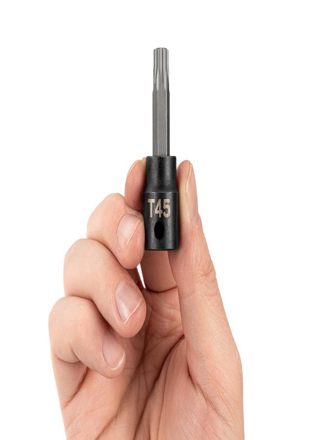 TEKTON 3/8 Inch Drive x T45 Torx Impact Bit Socket | SIB14245 - Image 3