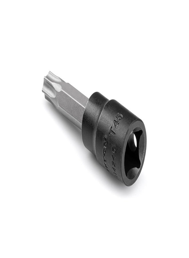 TEKTON 3/8 Inch Drive x T45 Torx Impact Bit Socket | SIB14245 - Image 2