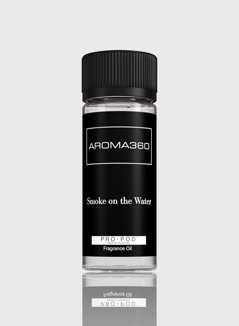 AROMA360 Mini Pro Essential Oil Diffuser - 600 sq ft Coverage - Aromatherapy Scent Diffuser for Home - Air Freshener - Compatible with Pro-Pod Oil- Silver & Smoke On The Water Pro-Pod Oil Blend - Hotel Inspired for Luxury Essential Oil Diffusers - Aromatherapy Scent Diffuser Oil - Bergamot, Ginger, and Vanilla Bundle - Image 3