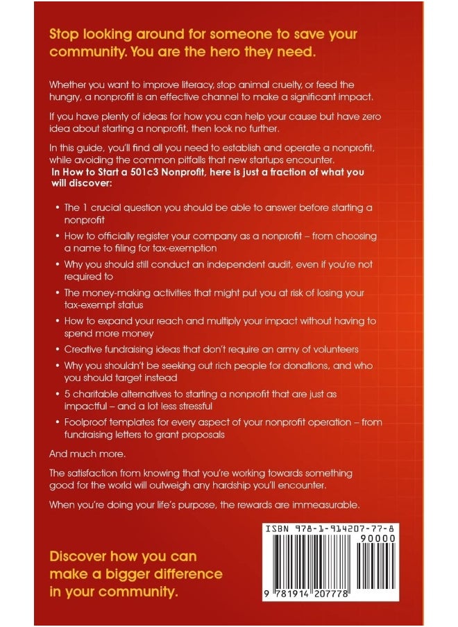 null - How to Start a 501(C)(3) Nonprofit: Step-By-Step Guide To Legally Start, Grow and Run Your Own Non Profit in as Little as 30 Days - Image 1
