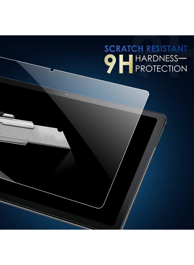 Muzz حماية شاشة A9 بلس لجهاز سامسونج جالاكسي تاب A9+ 11 بوصة، زجاج مقسى بصلابة 9H، شفاف عالي الدقة، مضاد للخدش، حافة 2.5D - Image 4