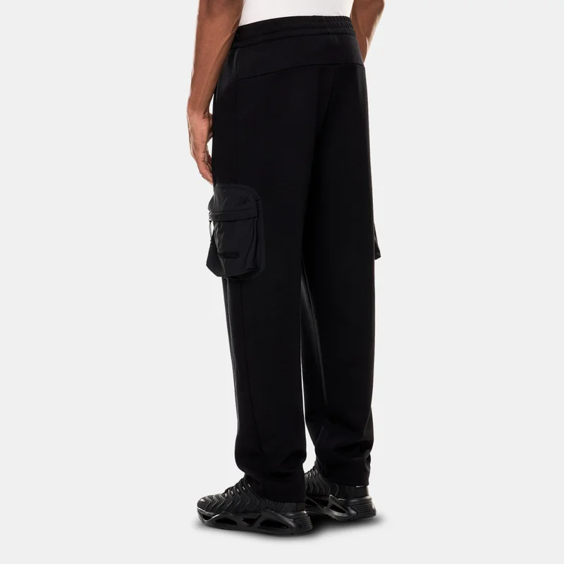 EA7 Emporio Armani Black Men's Cargo Pants for Men | Best Price UAE