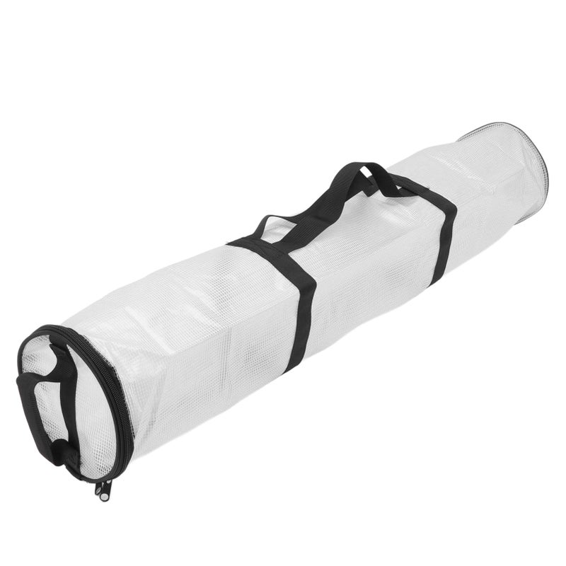 Clear Wrapping Paper Storage Bag Gift Wrap Organizer Waterproof Dustproof Gift Storage Bag Transparent White - Image 2