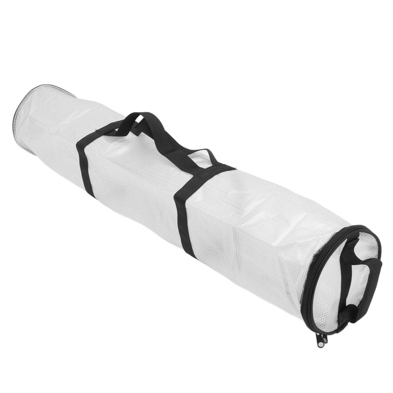 Clear Wrapping Paper Storage Bag Gift Wrap Organizer Waterproof Dustproof Gift Storage Bag Transparent White - Image 1
