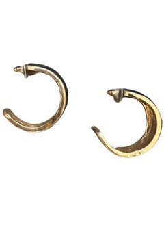 VENTIUP Fashion Ladies Earrings Grey Gold  - Image 3