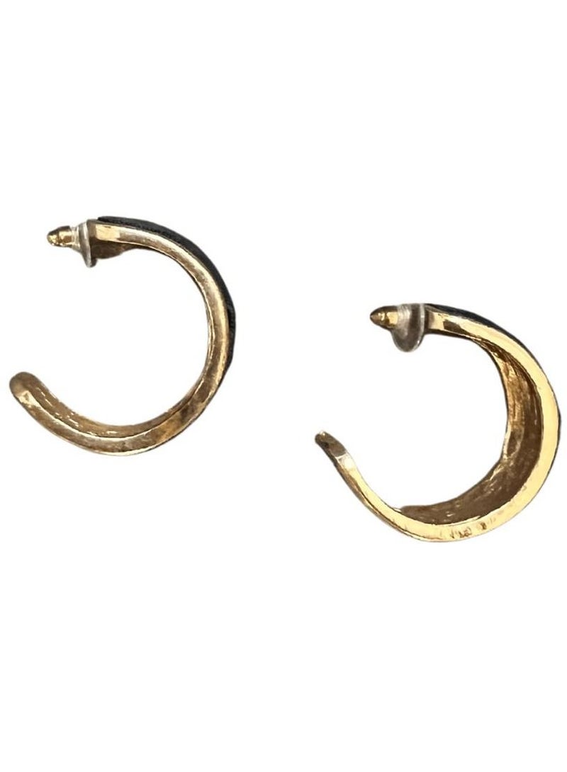 VENTIUP Fashion Ladies Earrings Grey Gold  - Image 3